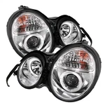Spyder Auto 5011282 Halo Projector Headlights Fits 95-99 E300 E320 E420 E430. Fixed Price $442.18.