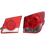Tail Lights Set Halogen Passenger Side Fits 2011-2016 Chevrolet Cruze. Fixed Price $126.01.
