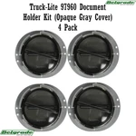 Truck-lite 97960 Document Holder Kit (opaque Gray Cover) 4 Pack. Fixed Price $36.00.