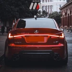 Red Lens Led Tail Lights For Lexus IS250 IS350 Isf 2006-2013 W/ Trunk Bar. Fixed Price $375.00.