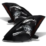 For Nissan 350Z 03-05 Spyder Driver & Passenger Side Black Projector Headlights. Fixed Price $278.16.