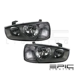 Fits 2001-03 Hyundai Elantra Headlights Headlamps Pair Left Right Set. Fixed Price $108.89.