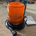 Ecco Amber Strobe Beacon Model 6570A-VM Vacuum Magnet *nice*. Fixed Price $125.00.