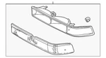 Oem New Gm 98-05 Chevrolet Blazer S10 Park And Turn Signal Light Lamp 15098268. Fixed Price $67.80.