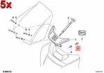 Genuine Bmw 259S E34 Sedan Wagon Screws 5PCS Oem 63131389558. Fixed Price $12.68.