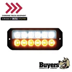 Buyers Products 8891702 Clear/amber Dual Row 5" Led Strobe Light. Fixed Price $119.95.
