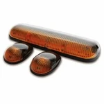 Pacer Products 20-240 Cab Roof Lights Amber Lens For 2002-2006 Chevrolet Gmc. Fixed Price $149.88.