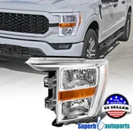 2021-2023 Ford F150 Single Left Driver Side Halogen Headlight Headlamp. Fixed Price $174.98.