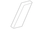 Genuine Jaguar Reflector C2P22645. Fixed Price $82.75.