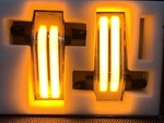 99-18 Silverado/ Sierra Gm Tow Mirrors Sequential Amber Chrome Marker Lights. Fixed Price $129.00.