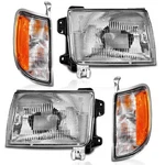 Weelmoto Pair Headlights Assembly For 1998-2000 Nissan Frontier W/corner. Fixed Price $82.88.
