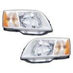 For Mitsubishi Endeavor 04-11 Headlight Set Driver & Passenger Side Replacement. Fixed Price $369.87.