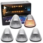 5PC Clear Lens Amber Full Led Cab Roof Marker Lights Ford 1999-06 F250 F350. Fixed Price $40.09.