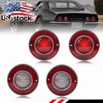 4PCS Red Lens Rear Tail Light & Brake Backup For 1975-1979 Corvette C3. Fixed Price $19.99.