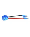 Grote 66815 Stop Turn Three-wire Plug-in Pigtails For Male Pin Lights. Fixed Price $6.05.