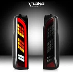 Pair Smoked Led Taillights W/ Sequential Turn Signal For 2005-2018 Toyota Hiace. Fixed Price $186.99.