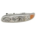 For 1999-2004 Alero Front Left Headlight Amber & Clear Plastic V. Fixed Price $106.95.