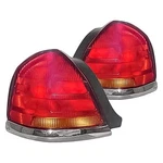 Tail Light Lens & Housing Set Ford Crown Victoria 98-05 Lh Rh 166-01877AR. Fixed Price $75.67.