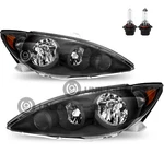Headlights Assembly For 2005-2006 Toyota Camry Xle Sedan Halogen Headlamps. Fixed Price $74.99.