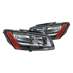 Headlight Set For Audi Q5 2013-2014 Lh Right Front Factory Halogen 114-59759L. Fixed Price $712.13.