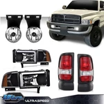 For 1994-2002 Dodge Ram 1500 2500 3500 Headlights/tail Lights/fog. Fixed Price $89.99.