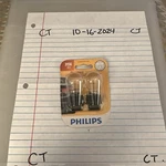 Philips 3156B2 Tail Bulb For 77879 Electrical Lighting Body Exterior Rx. Fixed Price $5.40.