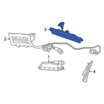 For Chrysler Pacifica 17-26 Rear Center High Mount Stop Light. Fixed Price $90.66.