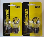 Set Of 4 Valucraft Eiko Oem 12V S8 3057 27/7W Halogen Bulbs. Fixed Price $14.00.