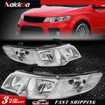 10-13 Forte Koup Chrome Housing Crystal Lens Headlight Replacement Lamp. Fixed Price $89.09.