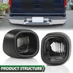 2PC License Plate Light Rear Bumper Tag Lamp Fit For Chevy S10 Gmc Sonoma Black. Fixed Price $11.59.