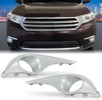 2X For 2011-2013 Toyota Highlander Front Bumper Fog Light Lamp Cover 814820E080. Fixed Price $17.14.