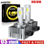 Pair Auxito D1S D1R D1C 6000K Ultra White Led Headlight Bulb Hid Replacement Exz. Fixed Price $50.34.