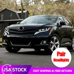 Led Projector Headlights For Toyota Venza 2009-2016 Drl W/startup Animation. Fixed Price $529.00.