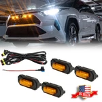 For Toyota RAV4 2019-2022 Raptor Style Front Grille Amber Led Lights Kit. Fixed Price $22.99.