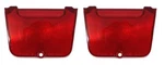 New Trim Parts Red Back Up Lamp Lens Pair / For 1962-64 Chevy Nova A3041. Fixed Price $44.99.