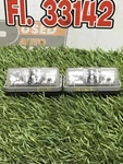 2023 Toyota Corolla License Plate Light Lamp Pair Pn: 81270-06031 Oem. Fixed Price $37.04.