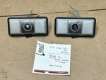 78-81 Volvo 262C Coupe Bertone Rear Ceiling Dome Map Reading Vanity Light Pair. Fixed Price $199.99.