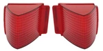 New Trim Parts Tail Light Lamp Lens Pair / For 1967 Chevelle Malibu A4215. Fixed Price $65.99.