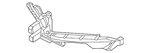Genuine Audi Mount Plate 80A-805-608-B. Fixed Price $137.89.
