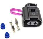 Housing Pigtail Plug Fog Light Washer Caliper Connector For Vw Audi Porsche. Fixed Price $11.95.