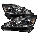 Spyder Auto 5080059 Projector Style Headlights Black/clear For 06-10 IS250/350. Fixed Price $371.10.