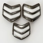 Ford 01A-13450 Taillight Lens Trim Guards Set 1940 Coupe Duolamp Vg Cond.. Fixed Price $48.74.