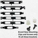 Infiniti Rear Bumper License Plate Light Mounting Hardware Only (no Brackets!). Fixed Price $14.90.