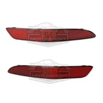 Porsche 911 991 Rear Left And Right Bumper Cover Reflectors Kit Genuine New. Fixed Price $98.00.