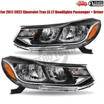 Headlights For 2017-2022 Chevrolet Trax Ls Lt Halogen Headlamp Pair Left + Right. Fixed Price $115.00.