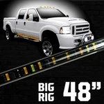 Recon 26413 48INCH Big Rig Led Running Light Kit Amber - Piece Set Inclu.... Fixed Price $185.54.