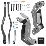 Adjustable Track Bar + Control Arm Relocation Drop Brackets For Jeep Wrangler Jk. Fixed Price $248.81.