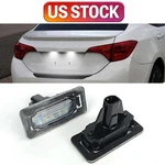 Pair Led License Plate Light Tag Lamp White For Toyota Corolla Sedan 2014 - 2019. Fixed Price $11.99.