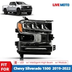 Full Headlight For 2019-2022 Chevy Silverado 1500 W/led Siganl Right Side. Fixed Price $279.99.