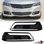 Lh & Rh Fog Light Bezel Cover Set For Chevrolet Impala 2014-2020 Lamp Grille. Fixed Price $18.53.